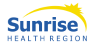 Sunrise Health Region Logo