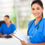 Dental Hygiene College in Ontario - Young intern nurse holding a clipboard